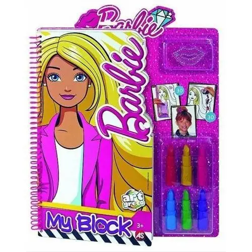 Pulio Barbie zestaw do kolorowania i dekorowania