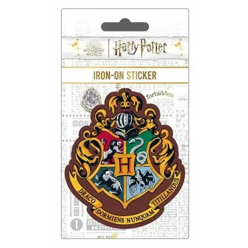 Harry Potter Colourful Crest Hogwarts - naprasowanka