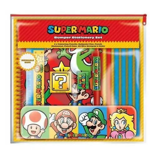 Super Mario Core Colour Block - zestaw przyborów szkolnych
