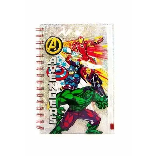 Marvel Avengers Burst - notes A5 z przyborami 14,8x21 cm