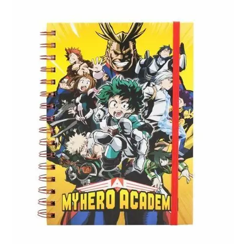 My Hero Academia Bohaterowie - notes A5 14,8x21 cm