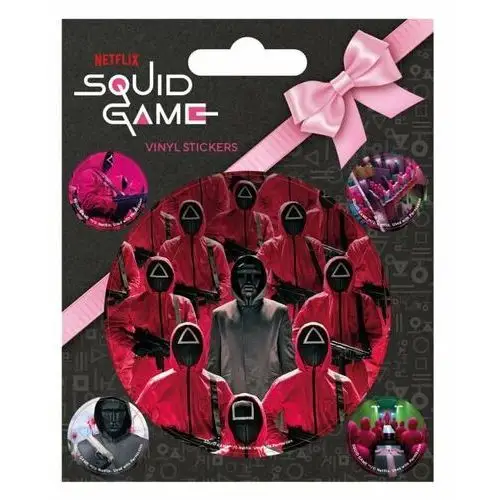 Pyramid posters Squid game soldiers - naklejki