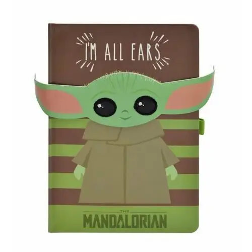 Pyramid posters Star wars the mandalorian i'm all ears green - notes a5 14,8x21 cm