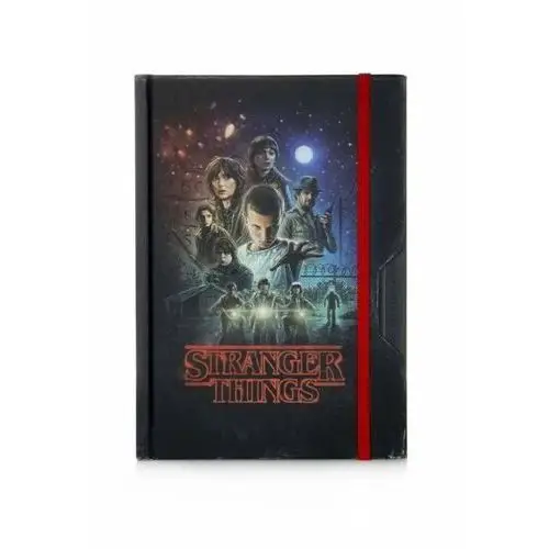 Stranger Things S1 VHS - notes A5 z gumką