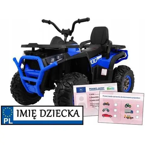 Quad Atv Desert mocny kład dla dzieci 4 Silniki samochodzik elektryczny