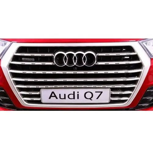 Audi Q7 Quattro S-Line na akumulator Lakier Czerwony + Pilot + Wolny Start + EVA + Radio MP3 2