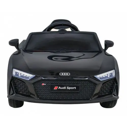 Audi R8 LIFT Samochodzik na akumulator Czarny + Pilot + Koła EVA + MP3 + LED 3