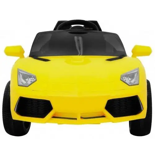 Autko Future na akumulator dla dzieci Żółty + Pilot + Wolny Start + EVA + MP3 USB + LED 3