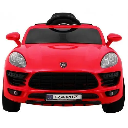 Autko Turbo-S na akumulator dla dzieci Czerwony + Pilot + Wolny Start + Koła EVA + Radio MP3, kolor czerwony 3