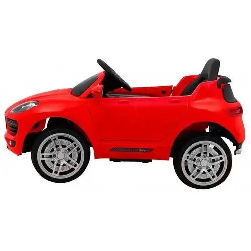 Autko Turbo-S na akumulator dla dzieci Czerwony + Pilot + Wolny Start + Koła EVA + Radio MP3, kolor czerwony 4