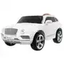 Auto na akumulator Bentley Bentayga dla dzieci Biały + Koła EVA + Radio MP3 + Pilot Sklep