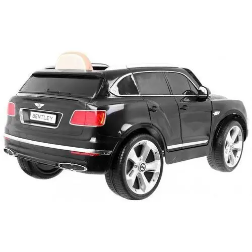 Auto na akumulator Bentley Bentayga dla dzieci Czarny + Koła EVA + Radio MP3 + Pilot 2