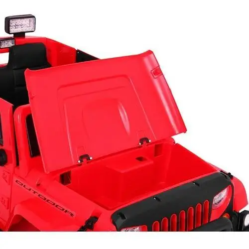 Ramiz Auto na akumulator mighty jeep dla dzieci czerwony 3