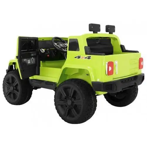 Ramiz Auto na akumulator mighty jeep dla dzieci zielony 5