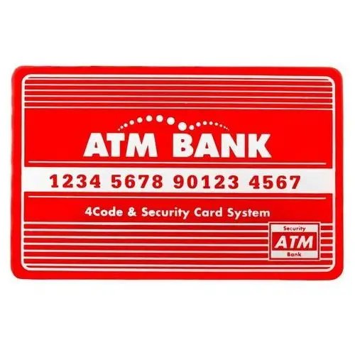 Bankomat skarbonka dla dzieci 3+ czerwony Interaktywne funkcje + Karta bankomatowa 3