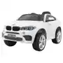 BMW X6M Elektryczne Autko dla dzieci Biały + Pilot + EVA + Wolny Start + Panel audio + LED Sklep