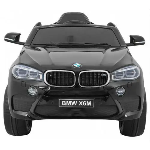 BMW X6M Elektryczne Autko dla dzieci Czarny + Pilot + EVA + Wolny Start + Panel audio + LED 3
