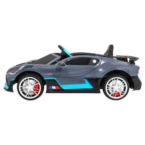 Bugatti Divo Autko na akumulator dla dzieci Szary + Pilot + EVA + Wolny Start + LED MP3 3