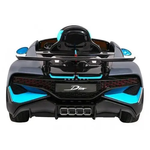 Bugatti Divo Autko na akumulator dla dzieci Szary + Pilot + EVA + Wolny Start + LED MP3 5