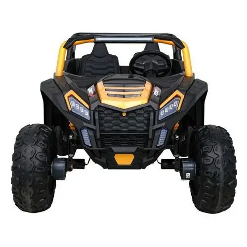 Buggy ATV Racing dla 2 dzieci Złoty + Napęd 4x4 + Pilot + Wolny Start + MP3 LED, kolor żółty