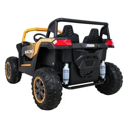 Buggy ATV Racing dla 2 dzieci Złoty + Napęd 4x4 + Pilot + Wolny Start + MP3 LED, kolor żółty 5