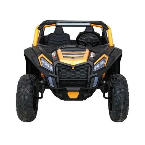 Ramiz Buggy atv strong racing dla 2 dzieci złoty + silnik bezszczotkowy + pompowane koła + audio led 5