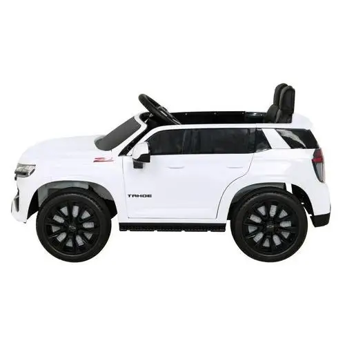 Chevrolet tahoe elektryczne autko dla dzieci biały + pilot + eva + radio mp3 + led Ramiz 4
