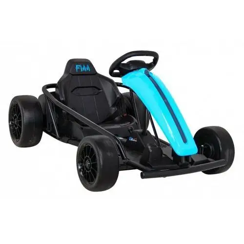Gokart FX1 Drift Master na akumulator dla dzieci Niebieski + Funkcja Driftu + Koła EVA 3