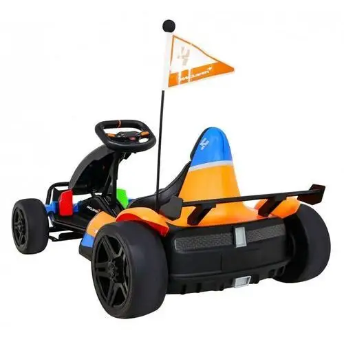 Gokart McLaren Drift na akumulator dla dzieci + Funkcja driftu + Sportowe siedzenie + Światła LED + Wolny Start + EVA 5
