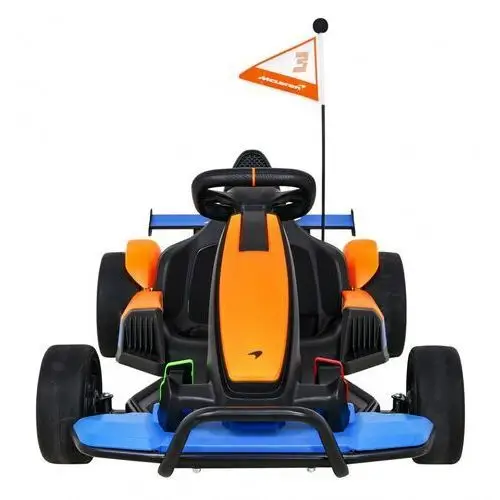 Gokart McLaren Drift na akumulator dla dzieci + Funkcja driftu + Sportowe siedzenie + Światła LED + Wolny Start + EVA 3