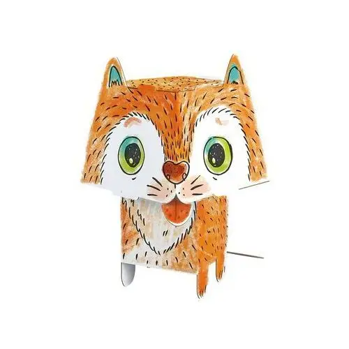 Ramiz "kot" kolorowanka-składanka 3d dla dzieci