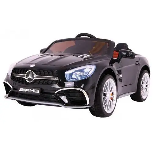 Ramiz Mercedes amg sl65 dla dzieci czarny + pilot + bagażnik + regulacja siedzenia + mp3 led + wolny start