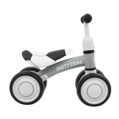 Ramiz Pierwszy rowerek biegowy pettytrike dla dzieci biały 4-kołowy jeździk sportrike