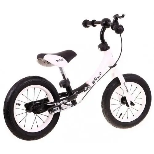 Ramiz Rowerek biegowy dla dzieci boomerang sportrike biały nauki jazdy + zmienny układ ramy 4