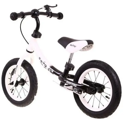 Ramiz Rowerek biegowy dla dzieci boomerang sportrike biały nauki jazdy + zmienny układ ramy 2