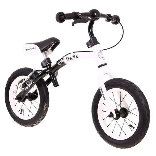 Ramiz Rowerek biegowy dla dzieci boomerang sportrike biały nauki jazdy + zmienny układ ramy