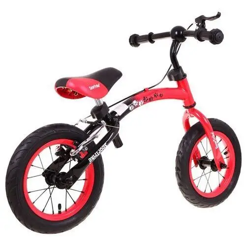 Rowerek biegowy dla dzieci Boomerang SporTrike Czerwony Nauki jazdy + Zmienny układ ramy 2