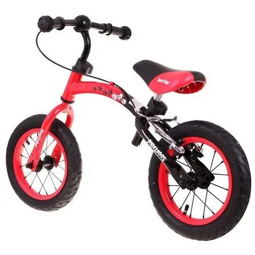 Rowerek biegowy dla dzieci Boomerang SporTrike Czerwony Nauki jazdy + Zmienny układ ramy 4