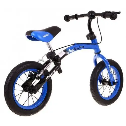 Ramiz Rowerek biegowy dla dzieci boomerang sportrike niebieski nauki jazdy + zmienny układ ramy 2
