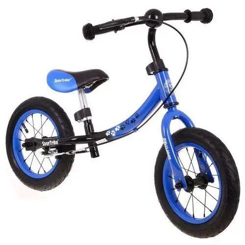 Ramiz Rowerek biegowy dla dzieci boomerang sportrike niebieski nauki jazdy + zmienny układ ramy 5