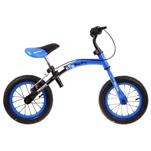 Ramiz Rowerek biegowy dla dzieci boomerang sportrike niebieski nauki jazdy + zmienny układ ramy 3