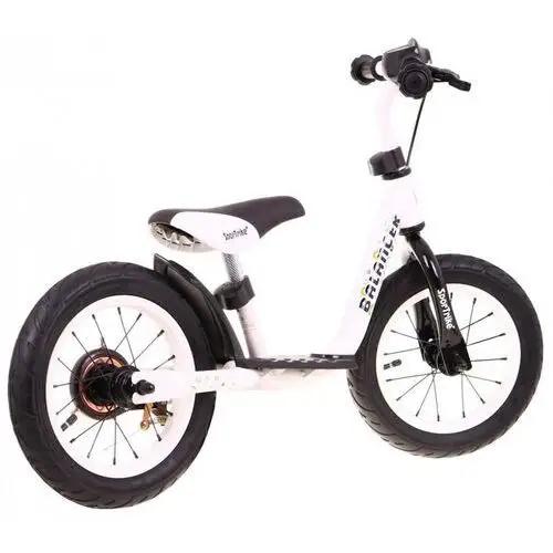 Rowerek biegowy SporTrike Balancer dla dzieci Biały Pierwszy rowerek do Nauki jazdy 4