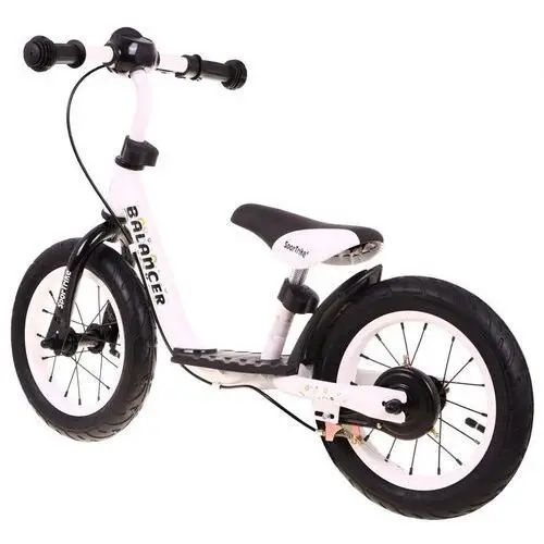 Rowerek biegowy SporTrike Balancer dla dzieci Biały Pierwszy rowerek do Nauki jazdy 2