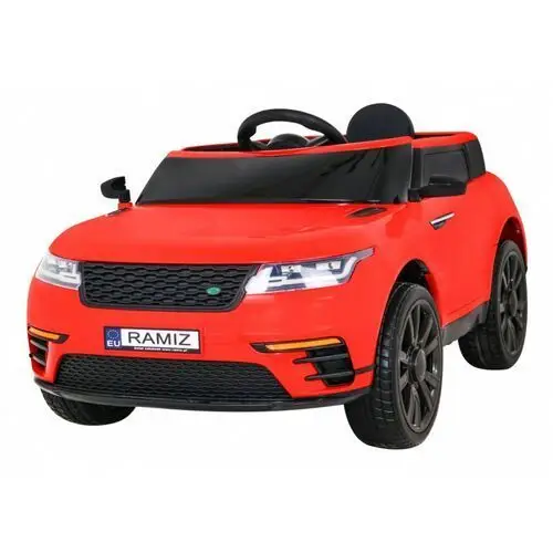Samochodzik super-s na akumulator dla dzieci czerwony + pilot + wolny start + koła eva + dźwięki światła Ramiz