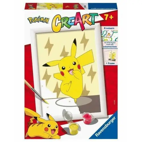 Ravensburger polska malowanka creart pokemon