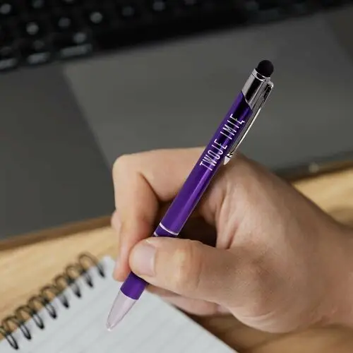 Rezon Długopis metalowy 4 - fioletowy - damski