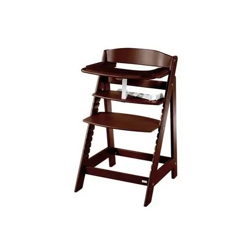 Roba wysokie krzesełko "sit up" ze stopniami (brązowy)