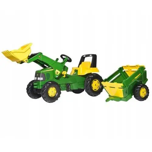 Rolly Toys Traktor Na Pedały John Deere Przyczepa