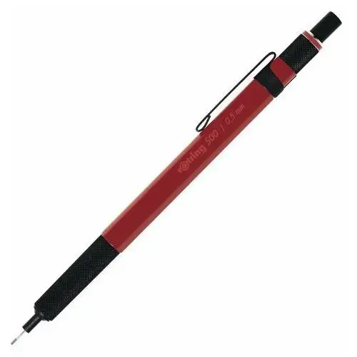 Rotring 500 Ołówek 0.5 Czerwony Etui 2164107