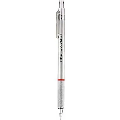 Ołówek Automatyczny Rapid Pro - Rotring - 0,5 Mm, Srebrny 1904255